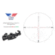 Patriot Optics Prowess Rifle Scope, 1-10x30mm, 35mm, First Focal Plane, Etched Glass MIL-Dot Reticle, Matte Black, PO-S-1-10x30mmFFP