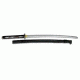 Paul Chen Practical Katana, tempered high carbon steel blade, rayskin handle with black cord wrap PC1070