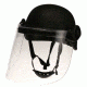 Paulson Manufacturing DK5 H.150 Integrated Face shield option-Riot, Clear, 8in DK5-H.150