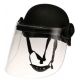 Paulson Manufacturing DK5 H.150 Integrated Face shield option-Riot, Clear, 8in DK5-H.150