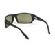 Maui Jim Peahi Sunglasses w/ Matte Black Rubber Frame and Maui HT Lenses - HT202-2M, Back View