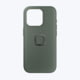 Peak Design Mobile Everyday Fabric Case iPhone 15 Pro v2, Sage, M-MC-BK-SG-2