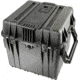 Pelican 340 Watertight Protector 18in Cube Case w/ Wheels, Padded Divider - Black