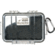 Pelican 1020 Micro Watertight Dry Box, 6.37x4.75x2.12in, Clear Green, 1020-02G-100