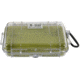 Pelican 1030 Micro Watertight Dry Box, 7.50x3.87x2.43in, Clear Green, 1030-02G-100