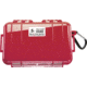 Pelican 1040 Micro Watertight Crushproof Dry Box, 7.50x5.06x2.12in, Solid Red, 1040-025-170
