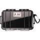 Pelican 1050 Micro Watertight Crushproof Dry Box, 7.50x5.06x3.12in - Solid Black w/Loop