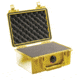 Pelican 1150 Small Protector Case, Crushproof 8.49x5.99x3.75in Dry Box w/Foam, Yellow, 1150-000-240