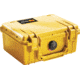 Pelican 1150 Small Protector Case, Crushproof 8.49x5.99x3.75in Dry Box w/No Foam, Yellow, 1150-001-240