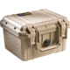 Pelican 1300 Small Protector Waterproof Case, Desert Tan, No Foam, 1300-001-190