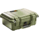 Pelican 1400 Small 13x11x6in Protector Waterproof Carry Case, OD Green, No Foam