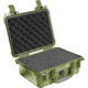 Pelican 1400 Small 13x11x6in Protector Waterproof Carry Case, OD Green w/ Foam