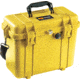 Pelican 1430 Protector Medium Top Loader 17x9.6x13in Case, Yellow, No Foam, 1430-001-240