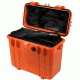 Pelican 1430 Protector Medium Top Loader 17x9.6x13in Case, Orange w/Photo Organizer, 1430-004-150