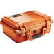 Pelican 1450NF Protector Waterproof Crushproof Medium Case, Orange - No Foam
