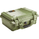 Pelican 1454 Protector Waterproof Crushproof Medium Case, OD Green with Padded Dividers