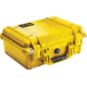 Pelican 1454 Protector Waterproof Crushproof Medium Case, Yellow w/ Padded Dividers