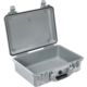 Pelican 1500NF Medium Crushproof Dry Case, 18.5x14x7in, Silver Protector - No Foam