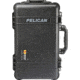 Pelican 1510 Carry On 22x13x9in Wheeled Protector Case, Black, No Foam