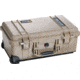 Pelican 1510 Carry On 22x13x9in Wheeled Protector Case, Desert Tan w/ Foam 1510-000-190