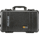 Pelican 1510LFC Laptop Foam Case,19.75x11x7.6in,Foam,Lid Organizer,Black 1510-008-110