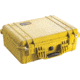 Pelican 1520 Protector 19x15x7in Watertight Carrying Case, Yellow, No Foam