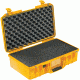 Pelican 1525 Air Protector Case, with Foam, Yellow, 015250-0000-240