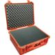 Pelican 1550 Waterproof 20x16x8in Protector Case, Orange w/Foam, 1550-000-150