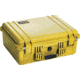 Pelican 1554 Waterproof 20x16x8in Protector Case, Yellow w/Padded Dividers