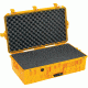 Pelican 1605 Air Protector Case, with Foam, Yellow, 016050-0000-240