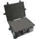 Pelican 1610 Waterproof 25x20x12in Transport Case, Black w/Wheels, Foam