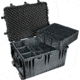 Pelican 1660 Large Protector Watertight Hard Case, Black w/ Liner &amp; Padded Dividers 1660-024-110