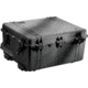 Pelican 1690 Transport Wheeled Crushproof Dry Box w/ Foam, Black 1690-000-110