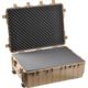 Open Box, Dealer Demo, Pelican 1730 Large Watertight Chemical Resistant Transport Case, Desert Tan w/Liner &amp; Foam 1730-000-190
