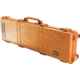 Pelican 1750 Protector Long Gun Case, w/ Wheels, 50.5in, Orange w/ Liner &amp; Foam, 1750-000-150