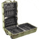 Pelican 1780T Transport Watertight Case, w/ Hard Liner &amp; No Foam, OD Green 1780-007-130