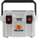 Pelican 20 Qt. Polyethylene Elite Cooler, Marine White 32-20Q-MC-WHT