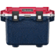 Pelican 30Q5BLUREDWHT Personal Cooler Elite Red/White/Blue Polypropylene 30 QT