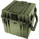 Pelican 340 Watertight Protector 18in Cube Case w/ Wheels, No Liner &amp; No Foam - Black 0340-101-110