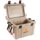 Pelican 35QTTAN Cooler 35Qt Elite Sloped Drain Fish Scale Tan