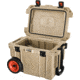 Pelican 45QW Elite Wheeled Cooler,19x12x12in,Outdoor Tan 32-45QW-OC-TAN