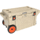 Pelican 80QW Wheeled Tailgate Cooler, Tan, 80 QT, 80QW-2-TAN