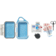Pelican Go Case G10, White/Aqua, Small, GOG100-0000-WHT