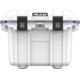 Pelican IM Elite Cooler, White/Gray, 30 qt 30Q-1-WHTGRY