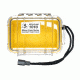 Pelican 1010 Micro Water/Crushproof Dry Box, 5.43x4.06x2.12in - Yellow 027-100