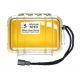 Pelican 1010 Micro Water/Crushproof Dry Box, 5.43x4.06x2.12in - Yellow 027-100