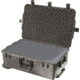 Pelican Storm Cases iM2950 Dry Box w/ Wheels, 31.3x20.4x12.2in, Black, Cubed Foam iM2950-00001