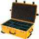 Pelican Storm Cases iM2950 Dry Box w/ Wheels, 31.3x20.4x12.2in, Yellow, Padded Divider iM2950-20002