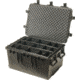 Pelican Storm Cases iM3075 Dry Box w/Wheels, 33.31x24.25x19.27in, Black, Padded Divider iM3075-00002