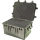 Pelican Storm Cases iM3075 Dry Box w/Wheels, 33.31x24.25x19.27in, Olive, Cubed Foam iM3075-30001